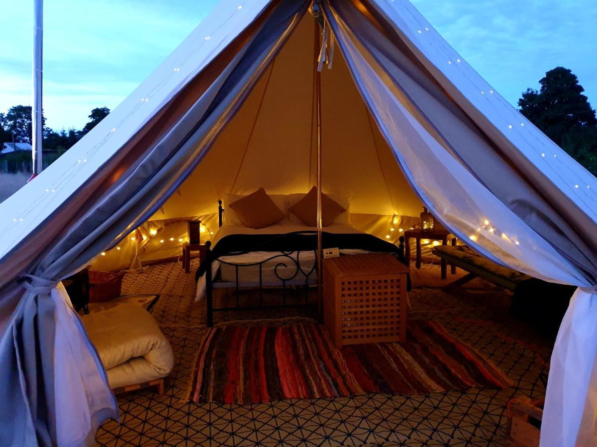 5M Xl Bell Tent With Log Burner Near Whitby Villa Saltburn-by-the-Sea Exterior photo