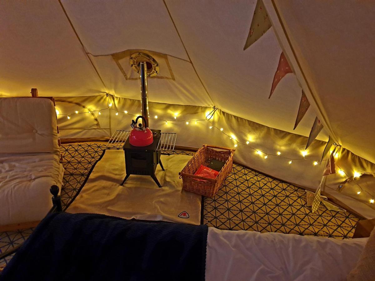 5M Xl Bell Tent With Log Burner Near Whitby Villa Saltburn-by-the-Sea Exterior photo